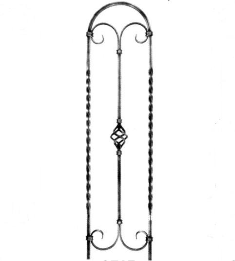 Forged baluster