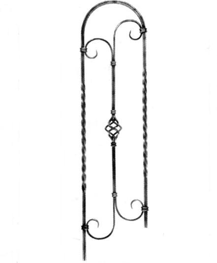 Forged baluster