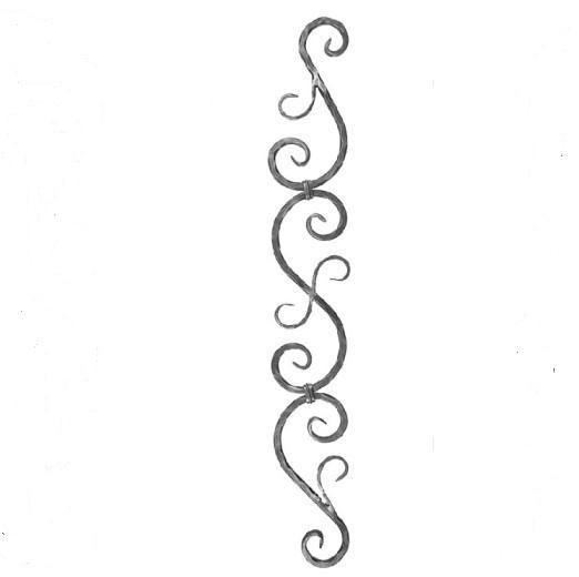 Forged baluster