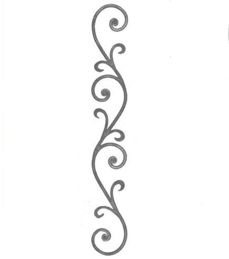 Forged baluster