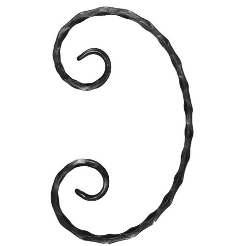 Forged C scrolls