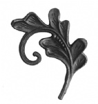 Cast steel leaves