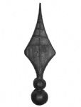 wrought iron spear