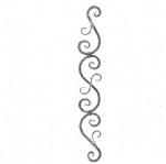 Forged baluster