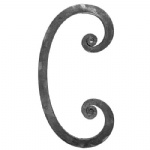 Forged C scrolls