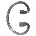 Forged C scrolls