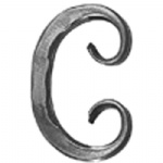 Forged C scrolls